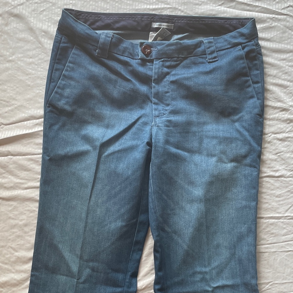 Classic Banana Republic Trouser Blue Jeans